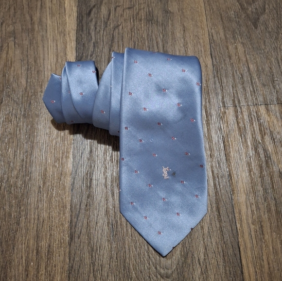 Vintage YSL Yves Saint Laurent Designer Tie. - Picture 6 of 11